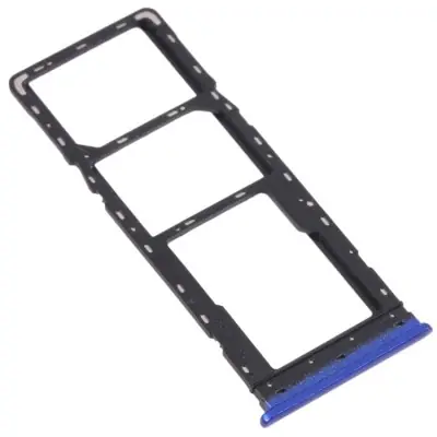 SIM Card Holder Tray for Tecno Pova LD7J - Blue