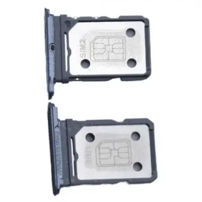 SIM Card Holder Tray for Vivo V27 - Black