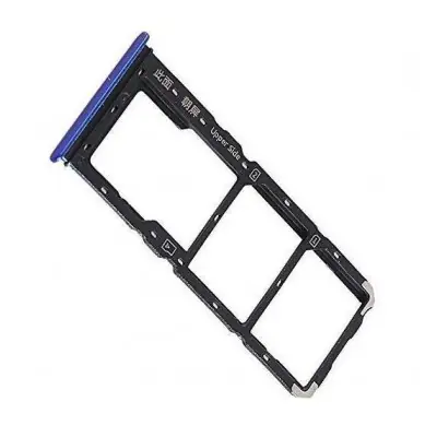 SIM Card Holder Tray for Vivo Y91 - Blue image 2