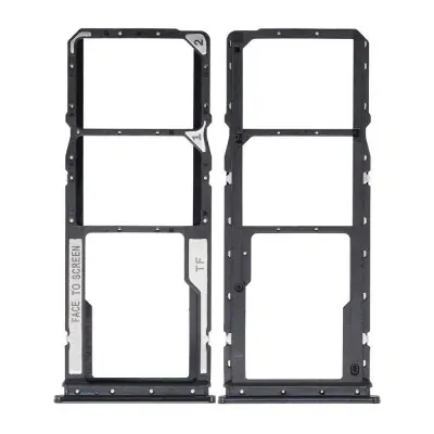 SIM Card Holder Tray for Xiaomi Redmi Poco C3 - Black