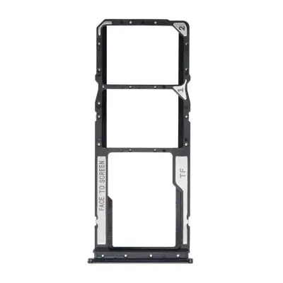 SIM Card Holder Tray for Xiaomi Poco M4 Pro - Black image 2