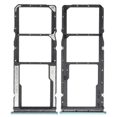 SIM Card Holder Tray for Xiaomi Redmi 9 Power - Blue