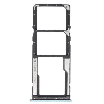 SIM Card Holder Tray for Xiaomi Redmi 9 Power - Blue image 2
