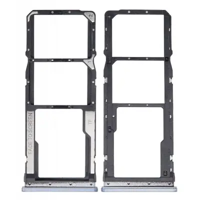 SIM Card Holder Tray for Xiaomi Redmi Note 9 Pro Max - Black