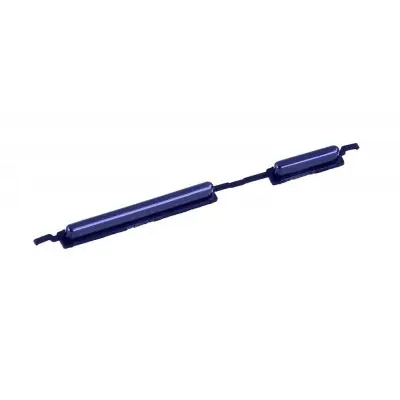 Volume Side Button Outer for Samsung Galaxy M21 Blue - Plastic Key