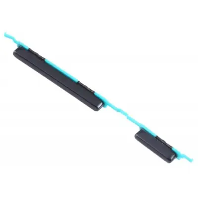 Volume Side Button Outer for Samsung Galaxy M31 Black - Plastic Key image 3