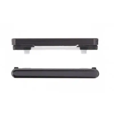 Volume Side Button Outer for Samsung Galaxy S23 Ultra Black - Plastic Key