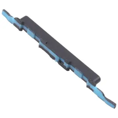 Volume Side Button Outer for Xiaomi Poco M3 Black - Plastic Key image 2