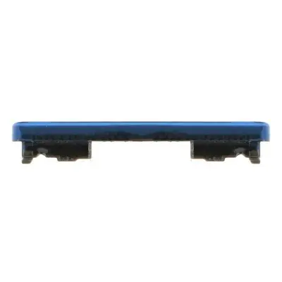Volume Side Button Outer for Xiaomi Poco X3 Blue - Plastic Key