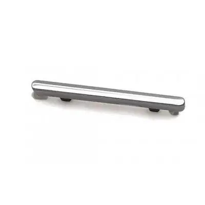 Volume Side Button Outer for Xiaomi Redmi Note 8 Pro White - Plastic Key