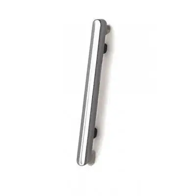 Volume Side Button Outer for Xiaomi Redmi Note 8 Pro White - Plastic Key image 2
