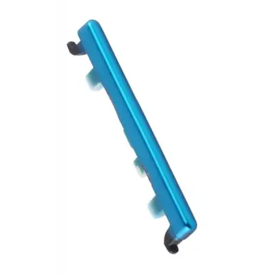 Volume Side Button Outer for Xiaomi Redmi Note 9 Pro Max Blue - Plastic Key image 3