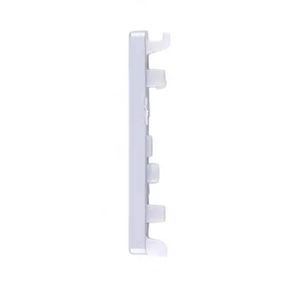 Volume Side Button Outer for Xiaomi Redmi Note 9 White - Plastic Key image 2
